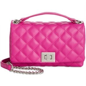 Pink Quilted Women's Bag